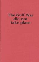 Copertina di The Gulf War did not take place