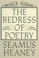 Copertina di The redress of poetry