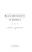 Copertina di Black movements in America