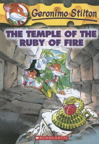 Copertina di Il tempio del rubino di fuoco