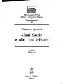 Copertina di " Inni sacri" e altri inni cristiani