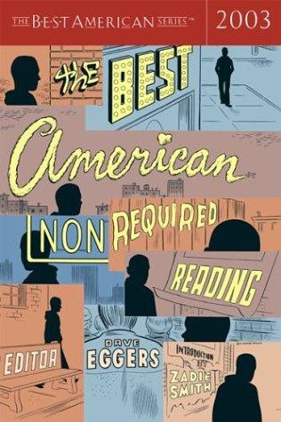 Copertina di The best American nonrequired reading, 2003