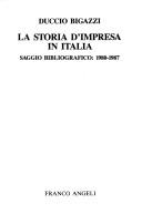 Copertina di La storia d'impresa in Italia