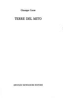Copertina di Terre del mito