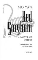 Copertina di Red Sorghum