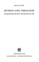 Copertina di Mythos und Theologie im skandinavischen Hochmittelalter