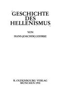 Copertina di Geschichte des Hellinismus