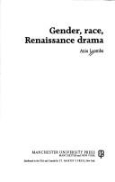 Copertina di Gender, race, Renaissance drama