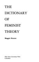 Copertina di The dictionary of feminist theory