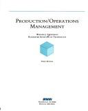 Copertina di Production/operations management