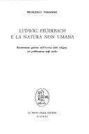 Copertina di Ludwig Feuerbach e la natura non umana