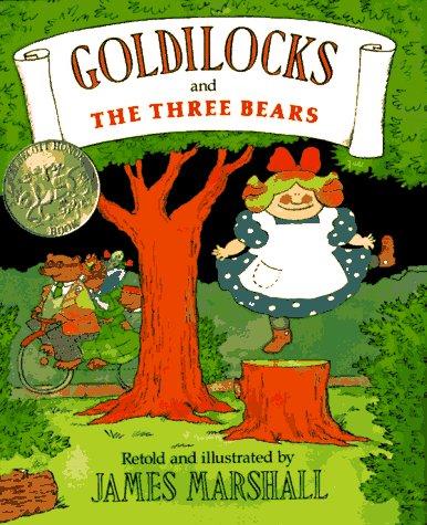 Copertina di Goldilocks and the three bears