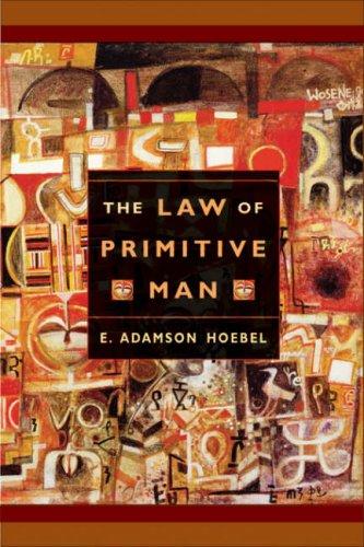 Copertina di The law of primitive man