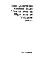 Copertina di Comment faire l'amour avec un nègre sans se fatiguer