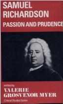 Copertina di Samuel Richardson