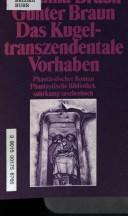 Copertina di Das kugeltranszendentale Vorhaben