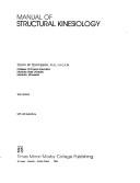Copertina di Manual of structural kinesiology