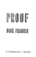Copertina di Proof