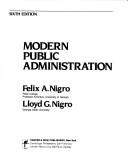 Copertina di Modern public administration