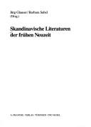 Copertina di Skandinavische Literaturen der frühen Neuzeit