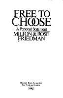 Copertina di Free to choose