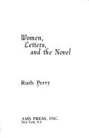Copertina di Women, letters, and the novel