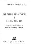 Copertina di San Manuel Bueno, mártir