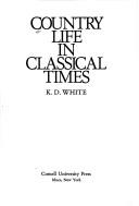 Copertina di Country life in classical times