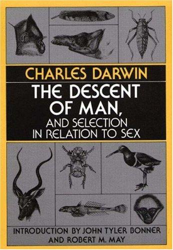 Copertina di The descent of man, and selection in relation to sex