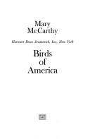 Copertina di Birds of America