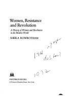 Copertina di Women, resistance and revolution