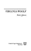 Copertina di Virginia Woolf