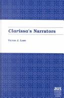 Copertina di Clarissa's narrators