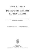 Copertina di Desiderii Erasmi Roterodami opera omnia