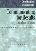 Copertina di Communicating for Results