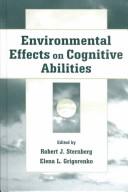 Copertina di Environmental effects on cognitive abilities