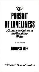 Copertina di The Pursuit of Loneliness