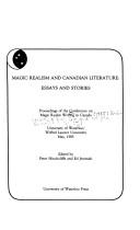 Copertina di Magic realism and Canadian literature