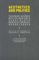 Copertina di Aesthetics and Politics