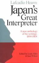 Copertina di Lafcadio Hearn