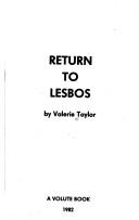 Copertina di Return to Lesbos