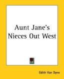 Copertina di Aunt Jane's Nieces Out West