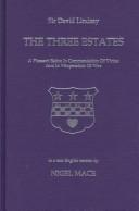 Copertina di Ane satyre of the thrie estaits, in commendation of vertew and vituperation of vyce
