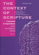 Copertina di The context of Scripture