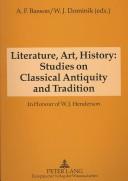 Copertina di Literature, Art, History