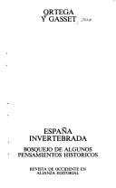 Copertina di España invertebrada