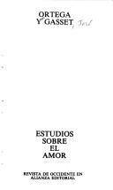 Copertina di Estudios sobre el amor