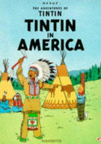 Copertina di Tintin en Amérique
