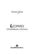 Copertina di Leopardi