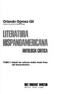 Copertina di Literatura hispanoamericana